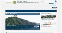 Desktop Screenshot of curlewtravel.com
